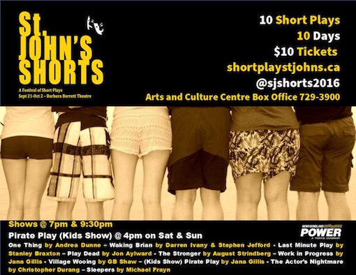 St. John's Shorts: A Festival of Short Plays